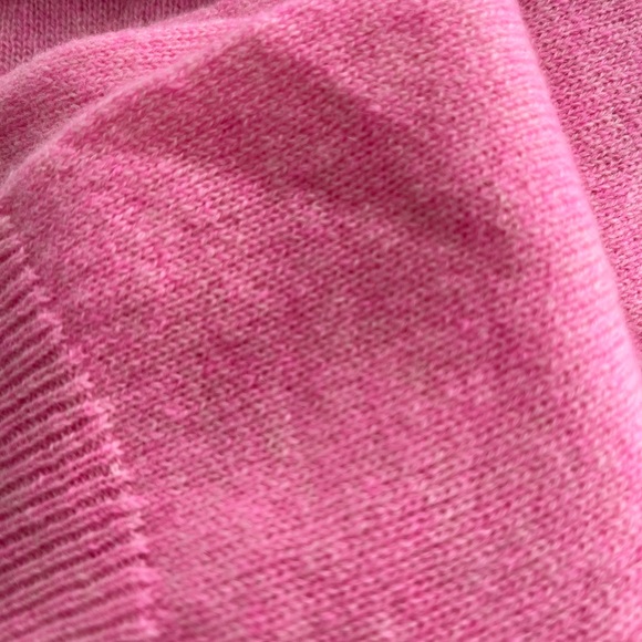 Pink Cashmere Turtleneck Sweater - Picture 5 of 10
